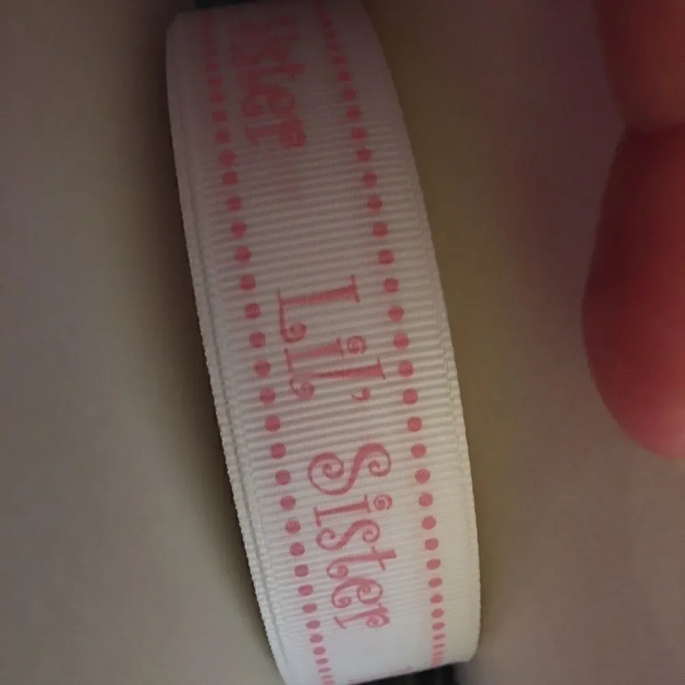 5/$24 grosgrain Ribbon 7/8” NEW 5 yards Lil sister